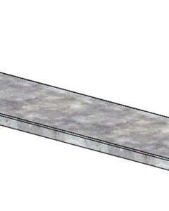 Spacer 150mm for metalic Inlet